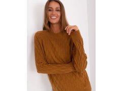 Dámský svetr AT SW model 21470031 Světle hnědá - FPrice 7