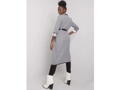 Dámský kabát DHJ EN model 21494817 Šedá - FPrice 2