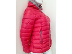 Dámská prošívaná bunda s&nbsp;kapucí červená model 21734779 - Good looking 1