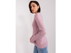 Dámský svetr AT SW model 21752779 Světle fialová - FPrice 8