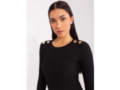 Dámské šaty RV SK model 21758961 Černá - FPrice 2
