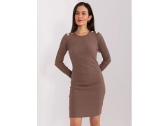 Dámské šaty RV SK model 21780741 Hnědá - FPrice 7