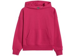 Dámská mikina model 21808580 53S Tmavě růžová - 4F 5