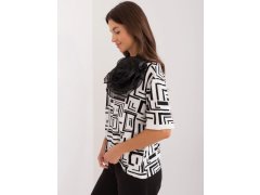 Dámská halenka LK BZ model 21822093 Ecru s černou - FPrice 6