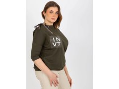 Dámská halenka EM BZ HW 20 model 21866297 Khaki tmavě zelená - FPrice 3