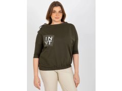 Dámská halenka EM BZ HW 20 model 21866297 Khaki tmavě zelená - FPrice 6