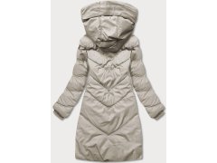 Lehká dámská zimní bunda béžová model 21877950 - Good looking 2