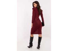 Dámské šaty model 21877961 Vínová - Rue Paris 2