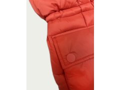Dámská zimní prošívaná bunda korálová model 21896479 - Good looking 1