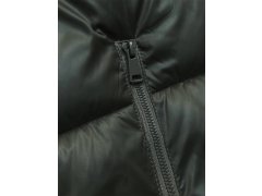 Krátká dámská vesta v&nbsp;khaki s&nbsp;kapucí model 21903303 - Good looking 2