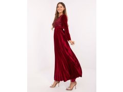 Dámské společenské šaty IT SK model 21941166 bordó - FPrice 3