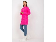 Dámský svetr model 21949109 fluo růžový - FPrice 2