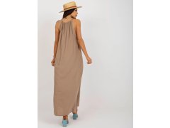 Dámské šaty model 22018570 béžové - FPrice 3