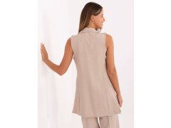 Dámská vesta model 22045079 béžová - FPrice 4