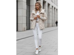 Dámská přechodná bunda model 22064242 krémová Dstreet - FashionStreet 1
