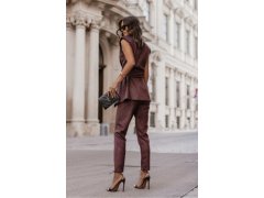 Dámské kalhoty model hnědé model 22069771 - LaBalancia 1