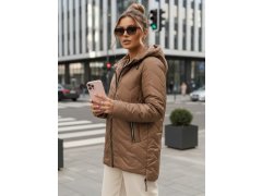 Dámská přechodná bunda model 22095430 hnědá - FashionStreet 2