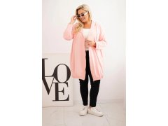 Dámská mikina Plus Size model 22095440 růžová - Kesi 1