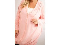 Dámská mikina Plus Size model 22095440 růžová - Kesi 2