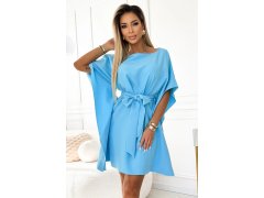 Motýlí šaty model 22123858 SOFIA světle modré - numoco 1