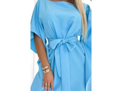 Motýlí šaty model 22123858 SOFIA světle modré - numoco 4
