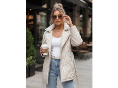 Dámská přechodná bunda model 22123867 krémová - FashionStreet 3