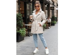Dámská přechodná bunda model 22123867 krémová - FashionStreet 4