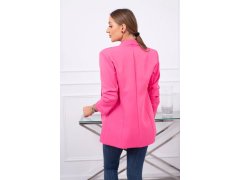 Sako s klopami model 22145658 růžové - Kesi 5