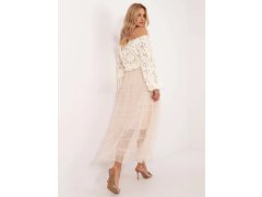 Dámská sukně TW SD BI model 22159038 šampaň - FPrice 2