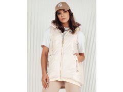 Dámská prošívaná vesta bílá model 22173071 - FashionStreet 2
