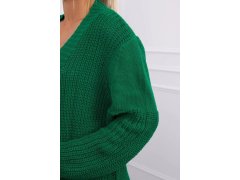 Zelený dlouhý svetr model 22182677 - Kesi 1