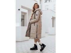 Dámská přechodná bunda béžová - FashionStreet model 22182680 2