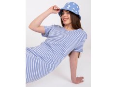 Šaty model 22185657 bílé a&nbsp;modré - FPrice 7