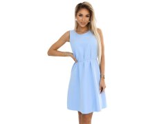 Trapézové šaty model 22212379 VICTORIA modré - numoco 6
