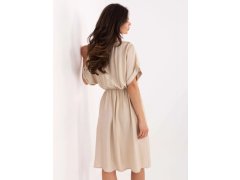 Dámské šaty model 22212381 béžové - FPrice 1