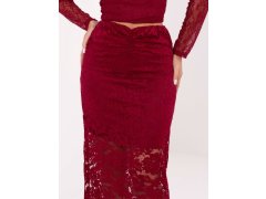 Sukně MI SD model 22260599 bordó - FPrice 3