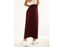 Dámská sukně LK SD model 22309479 vínová - FPrice 5