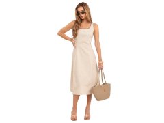 Dámské šaty IR SK model 22366735 světle béžové - FPrice 1