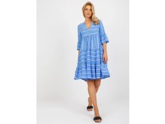 Dámské šaty model 22373462 modré - FPrice 6