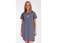 Dámské domácí šaty s&nbsp;krátkým rukávem model 22407058 - Vienetta 1