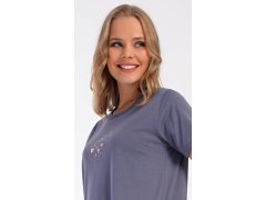 Dámské domácí šaty s&nbsp;krátkým rukávem model 22407058 - Vienetta 3