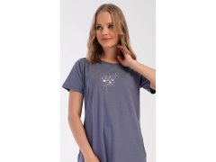 Dámské domácí šaty s&nbsp;krátkým rukávem model 22407058 - Vienetta 8