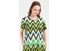 Dámské domácí šaty s krátkým rukávem model 22407053 - Vienetta 4