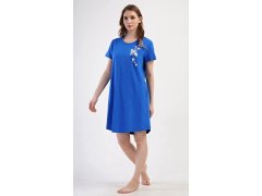 Dámské domácí šaty s&nbsp;krátkým rukávem model 22406977 - Vienetta 4