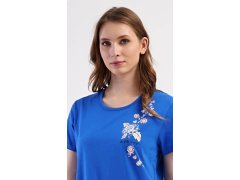 Dámské domácí šaty s&nbsp;krátkým rukávem model 22406977 - Vienetta 6
