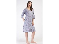 Dámské domácí šaty s&nbsp;tříčtvrtečním rukávem model 22406961 - Vienetta 2