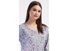 Dámské domácí šaty s&nbsp;tříčtvrtečním rukávem model 22406961 - Vienetta 4