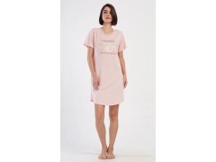 Dámské domácí šaty s krátkým rukávem model 22406798 - Vienetta 1