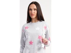 Dámské domácí šaty s&nbsp;dlouhým rukávem model 22406210 - Vienetta 4