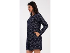 Dámské domácí šaty s&nbsp;dlouhým rukávem model 22406167 - Vienetta 8